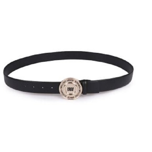 VERSACE JEANS COUTURE Buckle Leather Belt 1988 - Picture 5 of 5